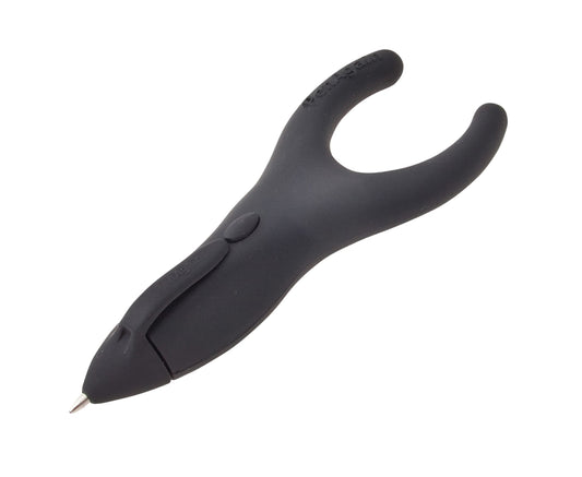 PenAgain ErgoSof Pen Ehlers-Danlos Arthritis Carpal Tunnel Pain Relief Black (00022)
