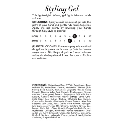 Keratin Complex - Styling Gel - 8 fl oz