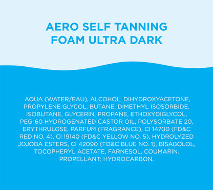 Bondi Sands Aero Self Tanning Foam | Lightweight + Fast-Drying Aerosol Formula Gives Skin a Hydrated, Long-Lasting Bronzed Glow | 7.61 Oz/225 mL