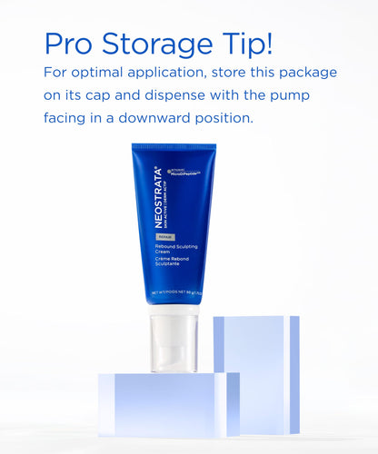 NEOSTRATA Rebound Sculpting Cream, Multi-Action Lifting Moisturizer, With Glycolic Acid, Peptides, and AHA/PHA Blend, Hydrating, Non-comedogenic, 1.7 oz