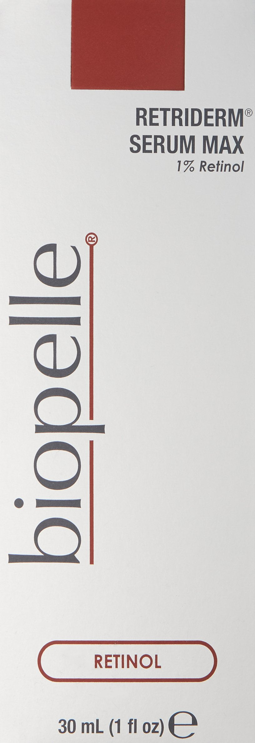 Biopelle Retriderm Serum, Retinol Face Serum, 1 Oz