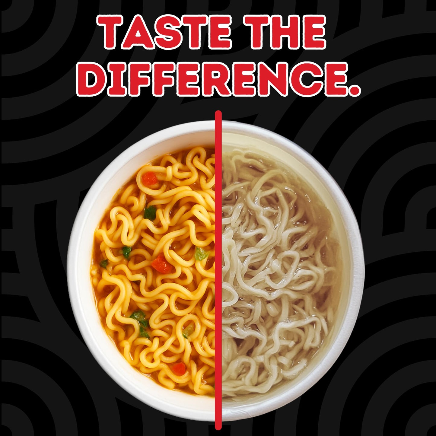 Power Noods High Protein Ramen Noodles - 12 or 6 Pack | Protein Ramen Cups for Lunch or Dinner | Better for You Plant-Based Instant Meal