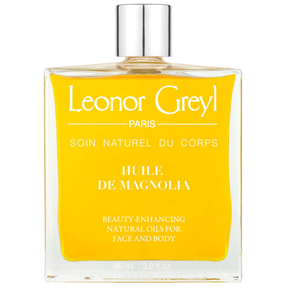 Leonor Greyl Huile De Magnolia Beauty Enhancing Natural Oils For Face And Body. 97% Natural Ingredients. Vegan. 3.2 oz Made in France.
