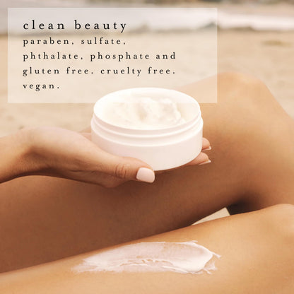 kai body butter – a beautifully whipped soufflé body cream scented with fresh & light gardenia wrapped in white exotics, 6.4 oz | soft, glowing skin, vegan, clean. inspired by memories of Hawaii