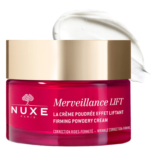 Nuxe Merveillance Lift Smoothing and Firming Vegan Powdery Cream With Natural Ingredients for Wrinkle Correction, 1.7 Fl Oz