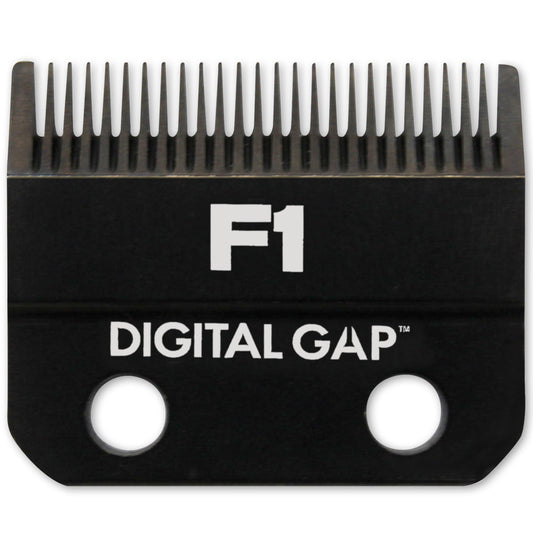 COCCO Digital Gap Graphene F1 Taper Fade Clipper Replacement Blade, Screw-Mounted, for COCCO Veloce & Hyper Veloce Clippers and Standard Blade Dimensions (45.5 mm Width, 18.0 mm Screw Distance)