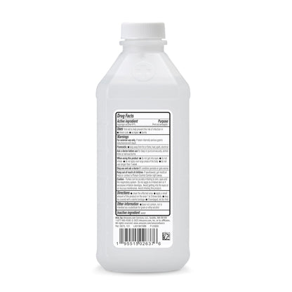 Amazon Basics 91% Isopropyl Alcohol First Aid Antiseptic, Unscented, 16 Fl oz, 1-Pack