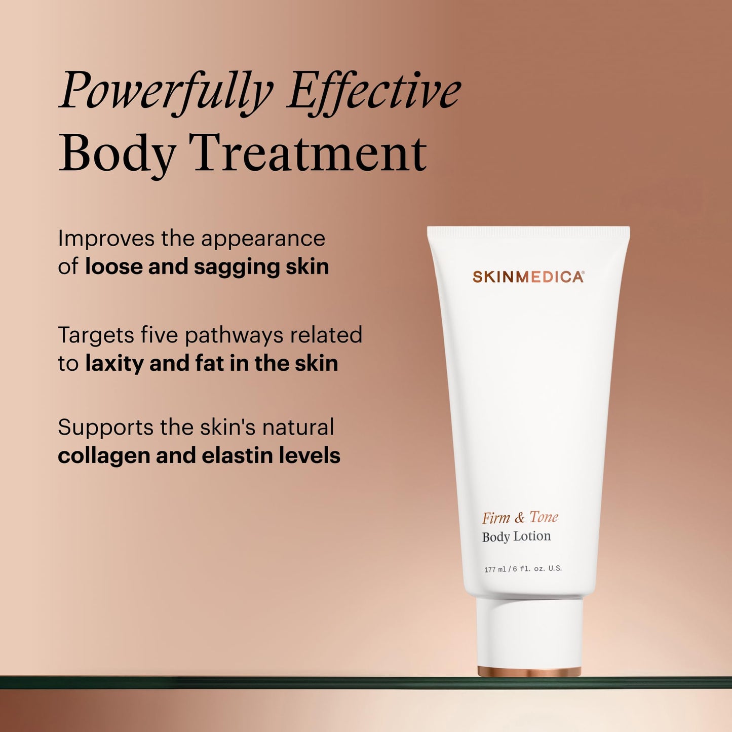 SkinMedica Firm & Tone Lotion for Body - Ideal Body Lotion to Address Visible Signs of Dry or Aging Skin for a Firm, Youthful and Toned Look, 6 Fl Oz