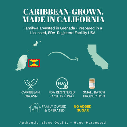 Isle of Spice Sea Moss Gel – Sustainably Grown Caribbean Sea Moss, Natural & Flavored Varieties (16 fl oz, Cinnamon Infused)