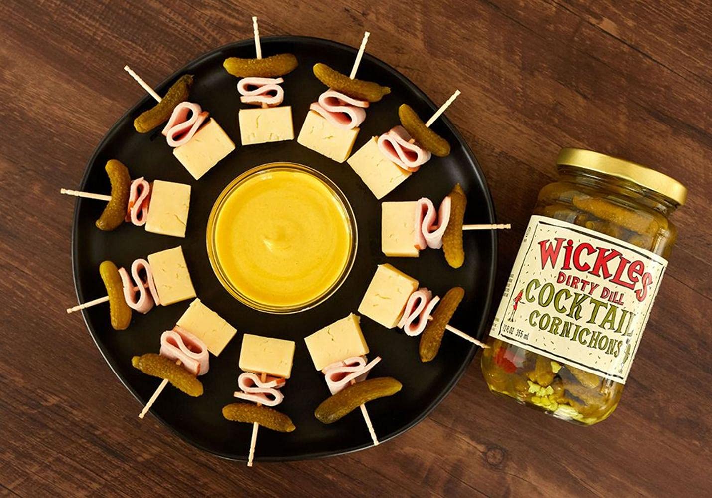 Wickles Dirty Dill Cocktail Cornichons (12 OZ, Pack of 1)