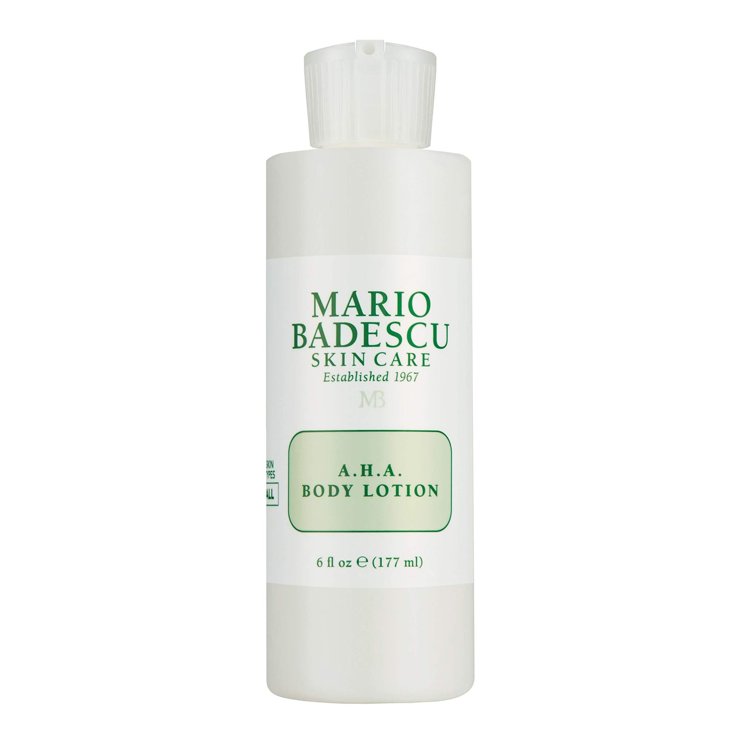 Mario Badescu AHA Body Lotion With Glycolic Acid - Moisturizing & Gentle Exfoliating Body Lotion for Softer, Youthful-looking Skin - Lightweight, Non-greasy Formula, 6 Fl Oz