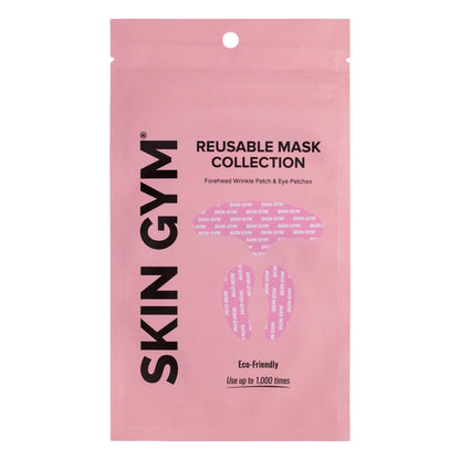 SKIN GYM Eye Kit Re-Usable Mask Collection, Silicone Masks for Under-Eye Hydration, Set of 3