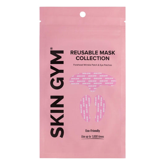 SKIN GYM Eye Kit Re-Usable Mask Collection, Silicone Masks for Under-Eye Hydration, Set of 3