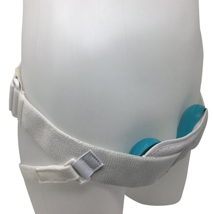 Champion Hernia Belt, Single or Double Bilateral Herniation Pad, Adjustable, Elastic, Medium