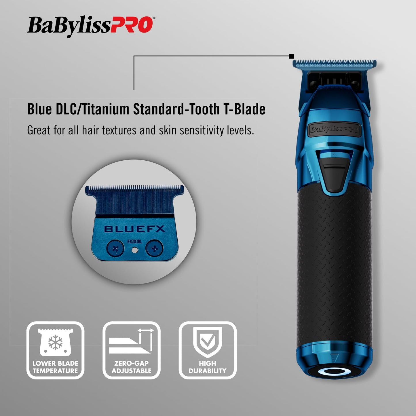 FXONE Professional Cordless Outlining Trimmers for Men with Interchangeable Battery