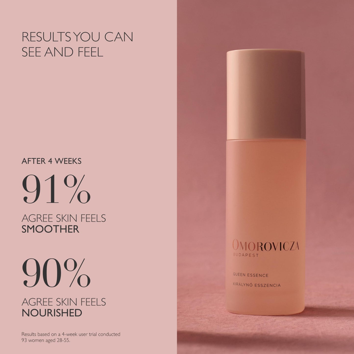 Omorovicza Queen Essence (3.4 oz), Hydrating Face Mist, Pre-Serum Skin Booster with Snow Mushroom, Tomato Stem Cells & Hyaluronic Acid to Plump, Protect & Prep Skin