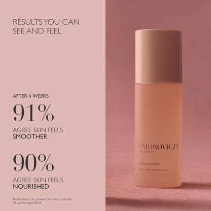 Omorovicza Queen Essence (3.4 oz), Hydrating Face Mist, Pre-Serum Skin Booster with Snow Mushroom, Tomato Stem Cells & Hyaluronic Acid to Plump, Protect & Prep Skin