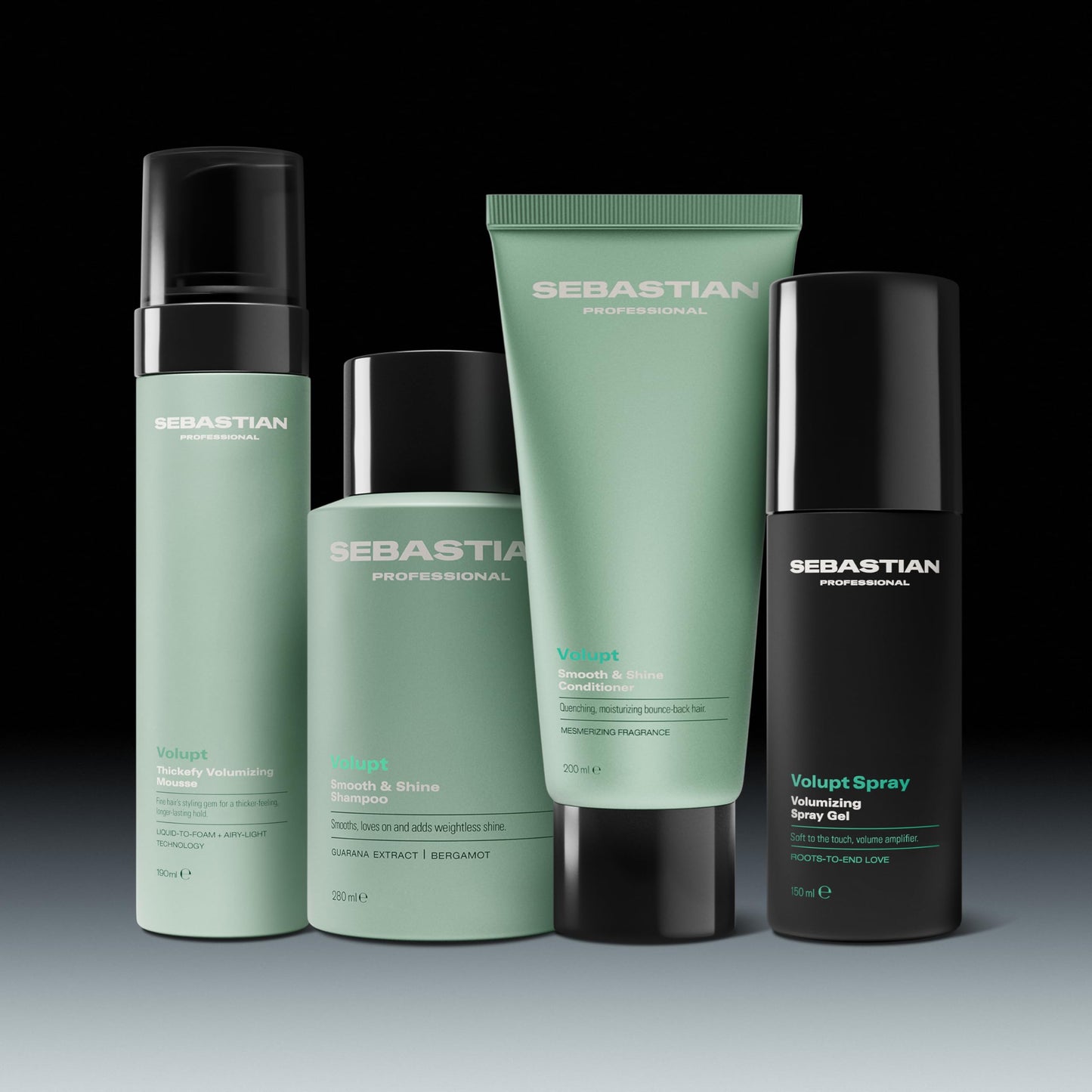 Sebastian Professional Volupt Thickefy Volumizing Mousse | Flexible Hold Styling | Thickens & Conditions Fine Hair | 6.4 fl oz | Packaging May Vary