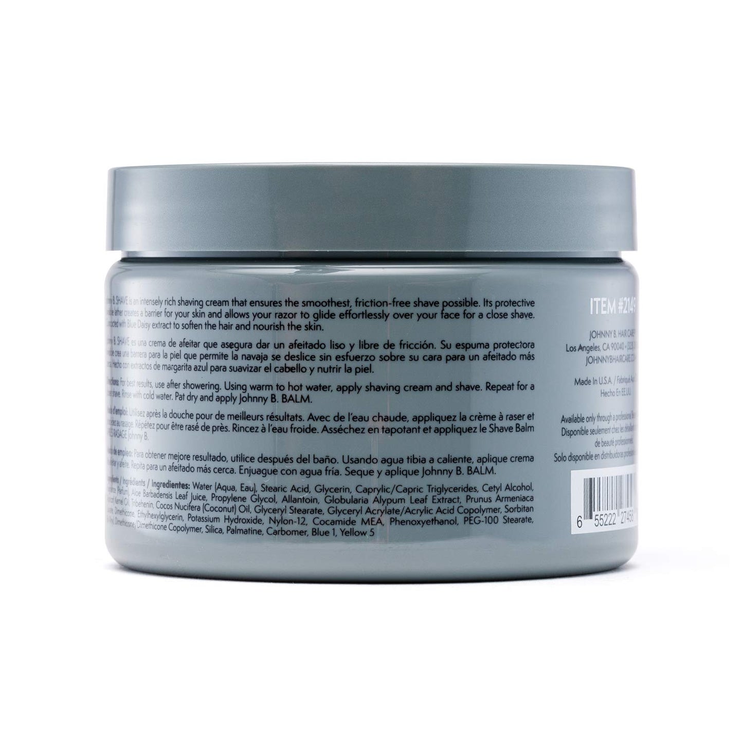 JOHNNY B. Premium Men's Shave Cream