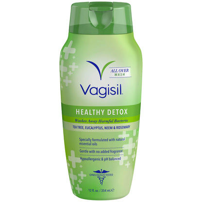 Vagisil Feminine Wash and Anti-Itch Cream Bundle, Includes 12 Fl Oz Body Wash and 1 oz Maximum Strength Cream
