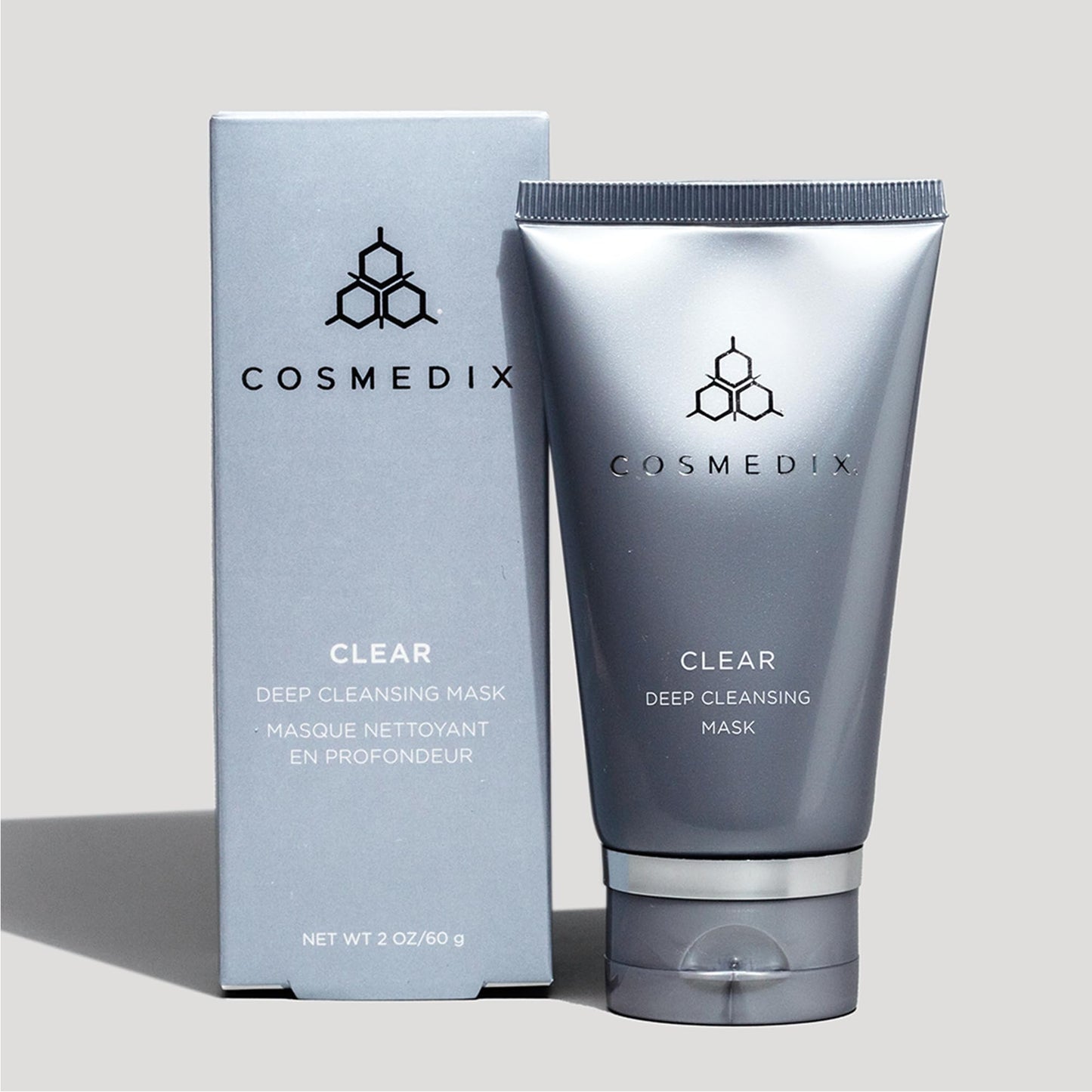 COSMEDIX Exfoliating Face Mask - Deep Cleansing & Detoxifying Facial Mask for Daily Impurities, Oil, Dirt, Dead Skin & Residue - Gentle for Sensitive Skin with Activated Charcoal & Kaolin Clay