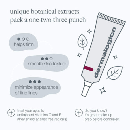 Dermalogica Multivitamin Power Firm Eye Cream for Dark Circles and Puffiness, Anti-Aging Wrinkle Firming Under Eye Treatment with Antioxidant Vitamins