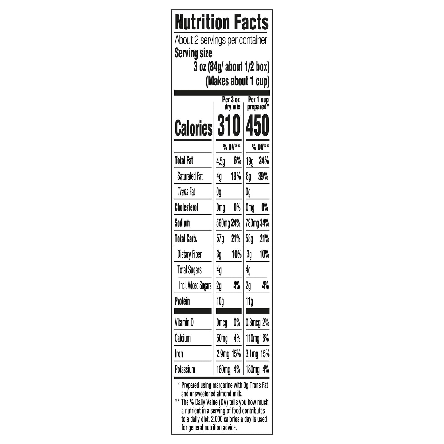 Kraft NotCo Original Flavor Plant Based Mac & Cheese, 6 oz Box
