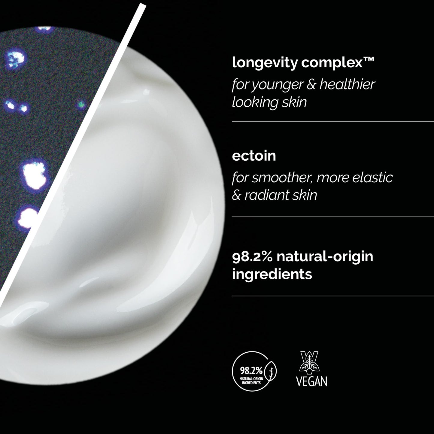 /skin regimen/Lx Tripeptide Gel Cream, Anti-Aging Lifting Moisturizer, Hydrates, Protects, Pollution Defense, Longevity Complex™, Peptides, Clean Beauty, Vegan, Travel Size, 0.85 Fl Oz