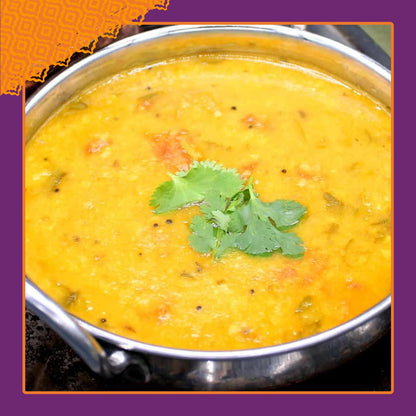 Patak’s Madras Yellow Dal - Savory Yellow Lentils in Creamy Coconut Milk w/Sweet Peppers & Spices - Vegan Microwaveable Meal for Quick Lunches or Dinners - Serve w/Rice or Naan - 10.05oz (Pack of 3)