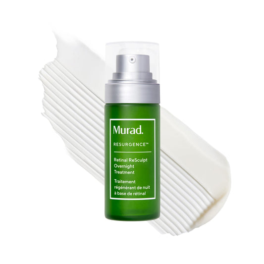 Murad Retinal ReSculpt Overnight Treatment - Advanced Face and Neck Serum with Encapsulated Retinal, Kangaroo Paw, Olive, & Oat Smooths Deep Wrinkles and Crepey Skin, & Lifts Sagging Skin