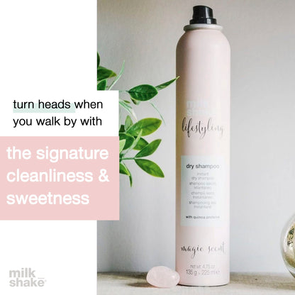 milk_shake Lifestyling Dry Shampoo - Instant Dry Shampoo for Women For Flat, Dry or Oily Hair