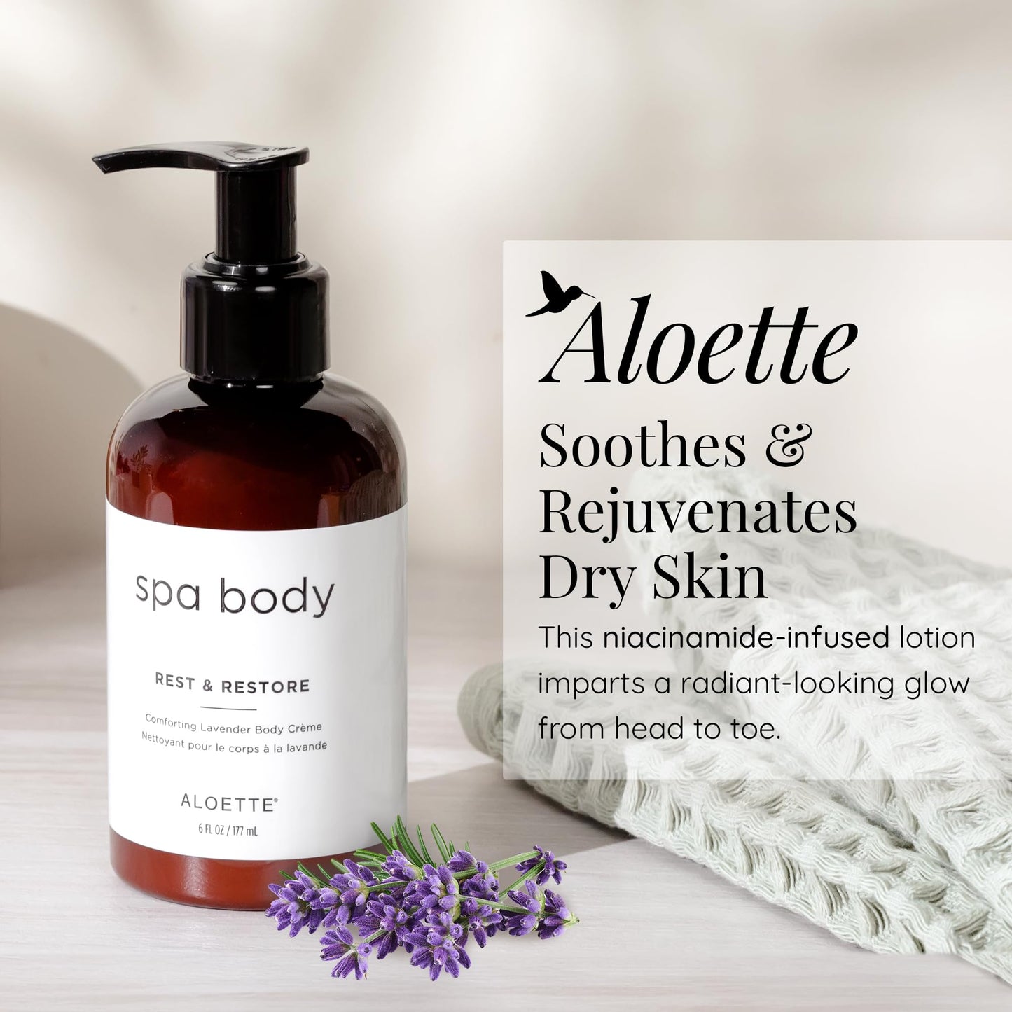 Aloette Lavender Body Care Set