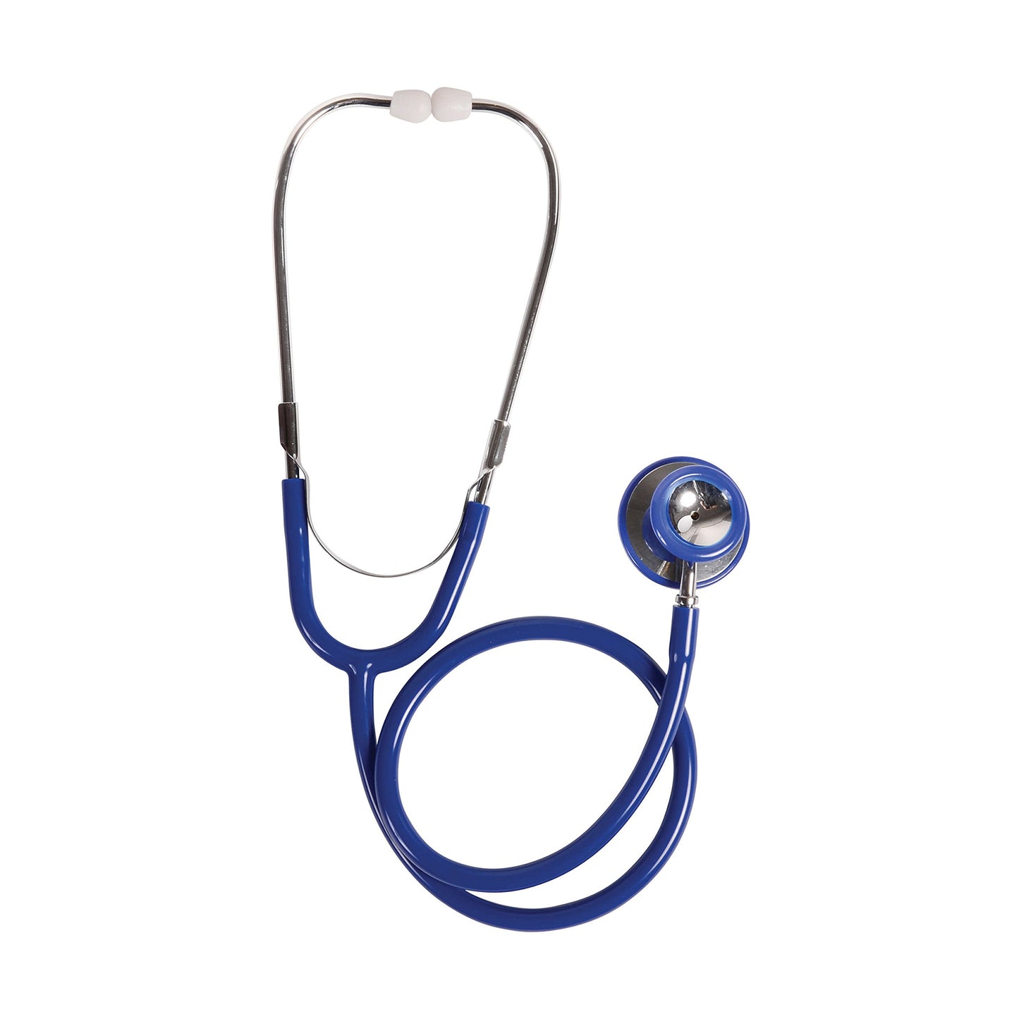 MABIS Stethoscope, Lightweight, Adult, Dual Head for Intake and General Examination with Large Diaphragm for High Frequencies or the Bell for Low Frequencies, 22 Inch Y Tubing, Blue