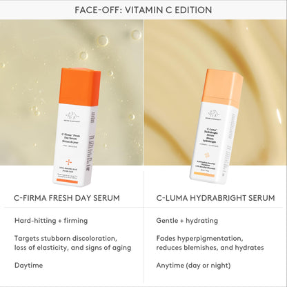 Drunk Elephant C-Firma Fresh Day Serum - 28 ml/.94 fl oz - 15% Illuminating Vitamin C - Clean Clinical Skincare - Cruelty-Free - Dermatologist-Tested - Free of Essential Oils, Silicones, and Fragrance