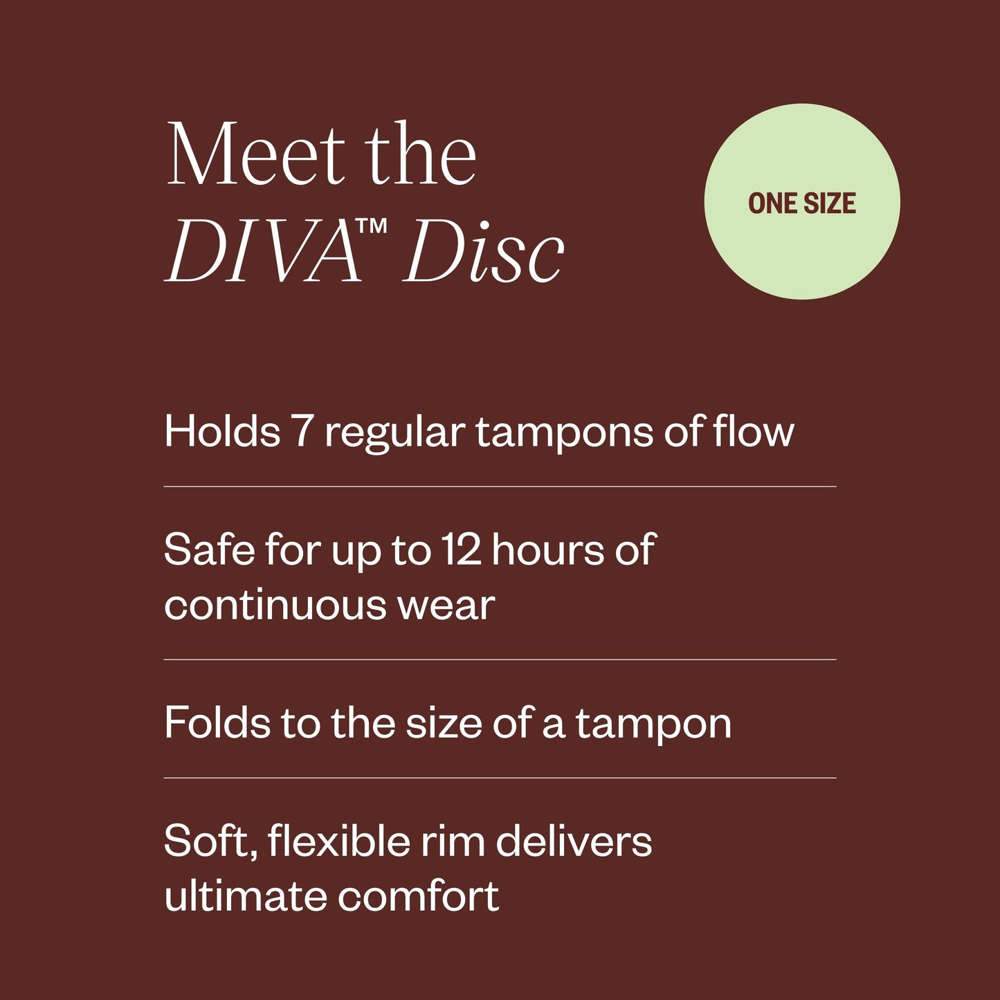 Diva Disc, Wash & Shaker Combo Pack - Comfortable, Reusable Menstrual Disc with Leakproof Shield - with Cleanser - Shaker for On-The-Go Cleansing - Size Fits Most