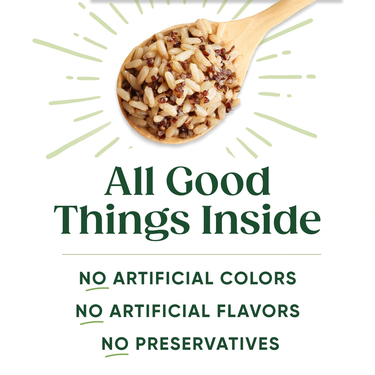 SEEDS OF CHANGE Organic Quinoa & Brown Rice with Garlic, Organic Food, 8.5 OZ Pouch
