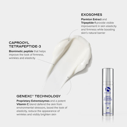 iS CLINICAL Daily Dynamic Hydrator, Hydrating Anti-Aging Face Moisturizer with Hyaluronic Acid, Repairs and Protects Skin, Powered by GeneXC Technology