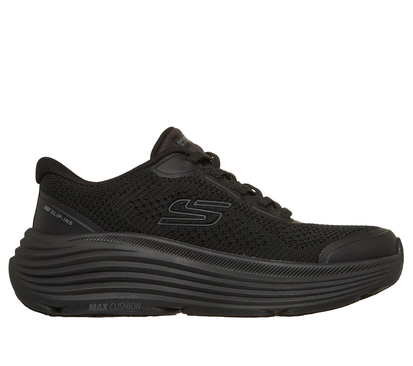 Skechers Men's Knit Bungee Max Cushioning Endeavour Sr Hands Free Slip Ins