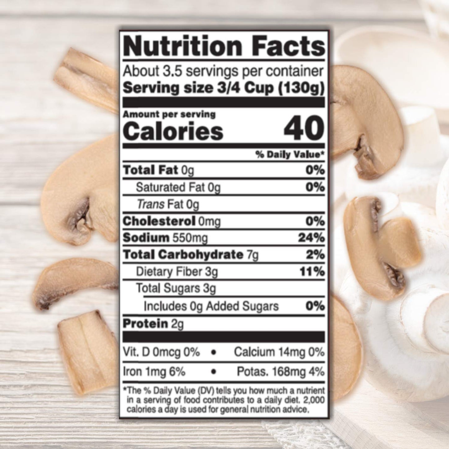 Roland Foods Button Mushrooms Pieces and Stems, Specialty Imported Food, 16 Ounce Can, Pack of 4