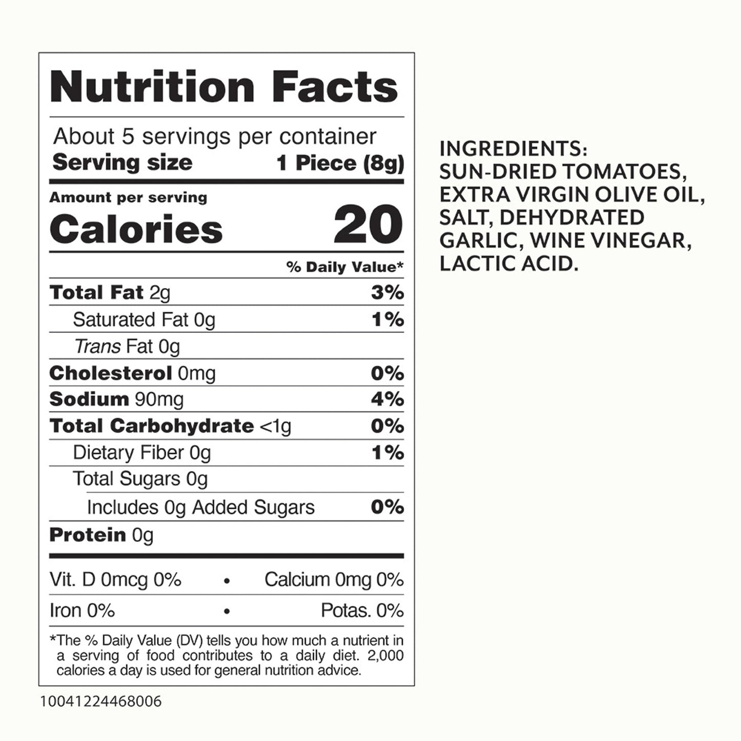 Roland Foods Sun Dried Tomatoes in Extra Virgin Olive Oil, 3 Ounce Jar, Pack of 4