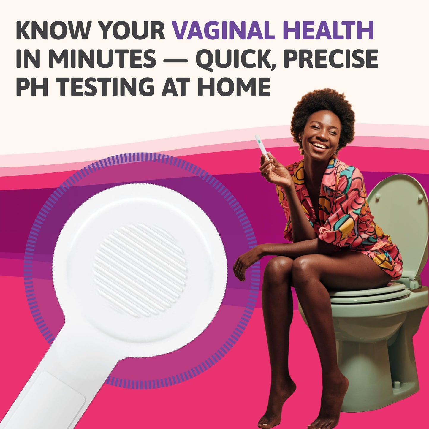 Exploro Vaginal pH Test Strips, BV Test & Yeast Infection Test Kit for Women, Bacterial Vaginosis Test, pH Balance Test Strips for Women, Clinically Tested, 15 Count