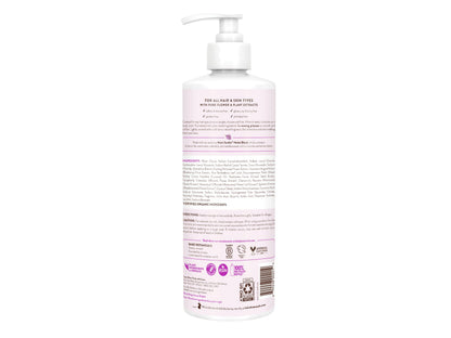 Babo Botanicals Smoothing Berry 2-in-1 Shampoo & Wash - Detangling & Nourishing - Eliminates Frizz & Prevents Static - Evening Primrose Oil - For all ages - Light Berry Fragrance- Vegan