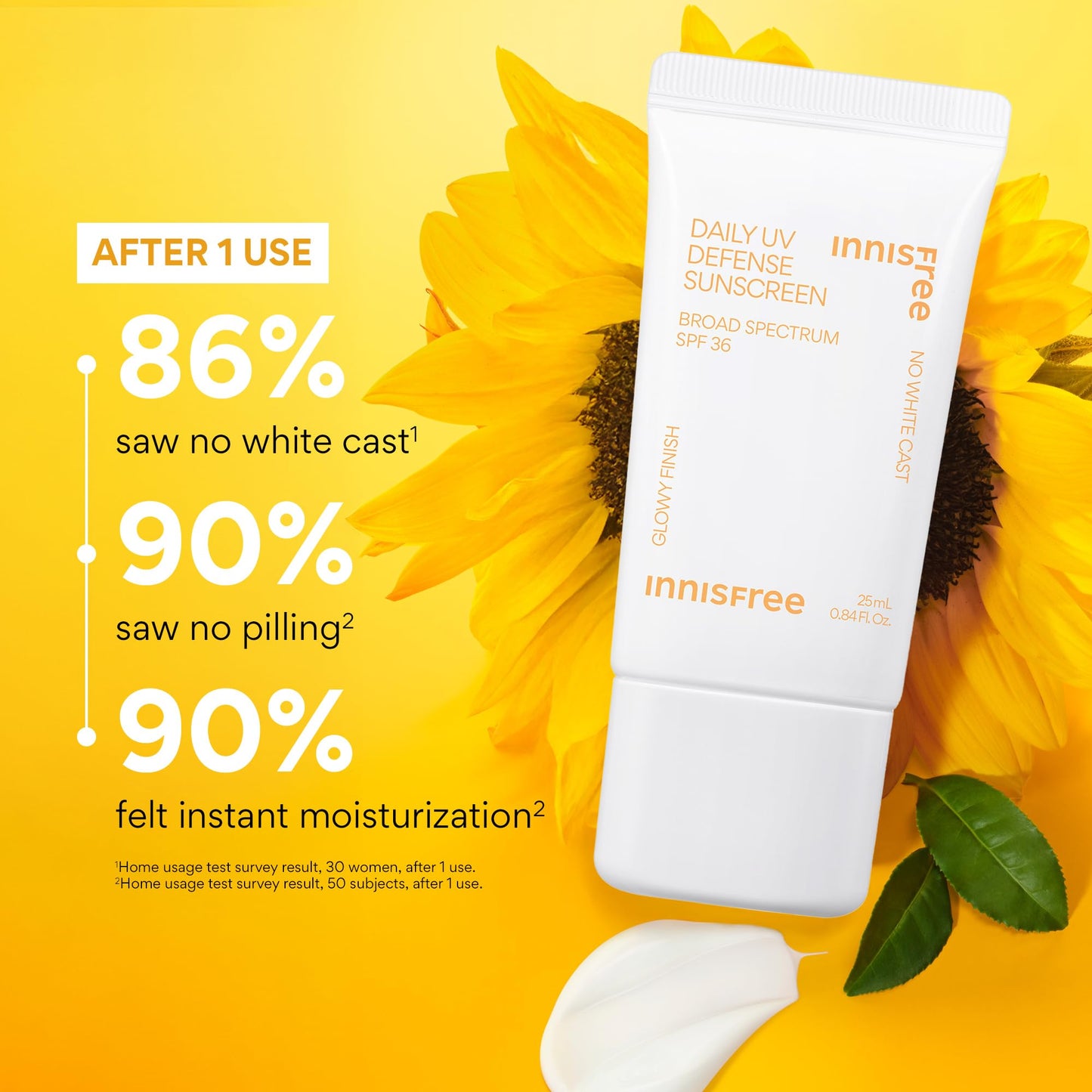 Innisfree Daily UV Defense SPF 36 – Korean Face Sunscreen, Invisible Finish, Broad Spectrum, No White Cast, Lightweight, Hydrating, Available in Gift Sets