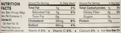 POLE AND LINE Albacore Tuna in Water No Added Salt, 5 OZ