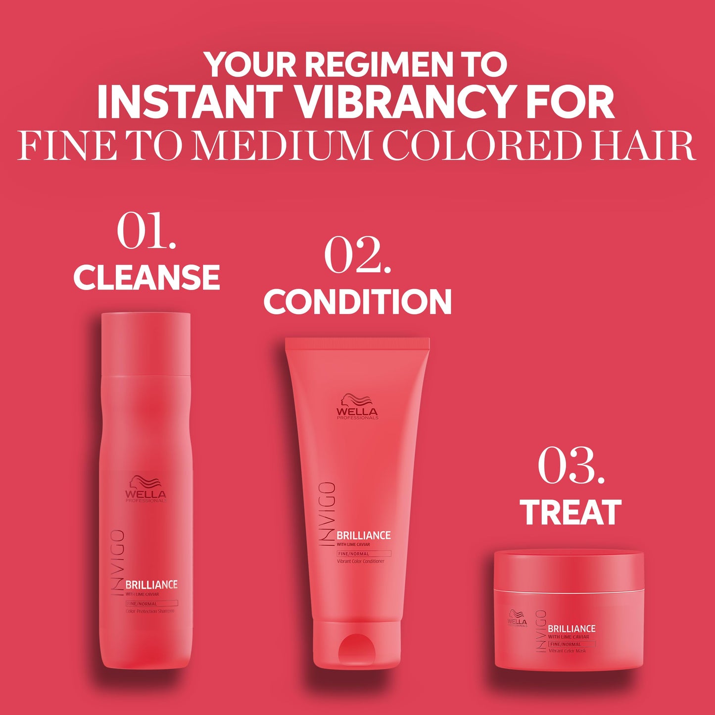 Wella Professionals Invigo Brilliance Miracle BB Spray | Instant Color Vibrancy & Color Protection | 5.07 Fl Oz