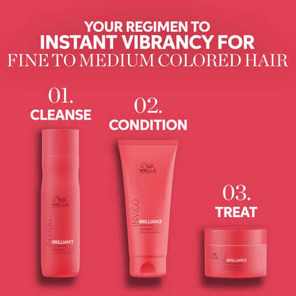 Wella Professionals Invigo Brilliance Miracle BB Spray | Instant Color Vibrancy & Color Protection | 5.07 Fl Oz