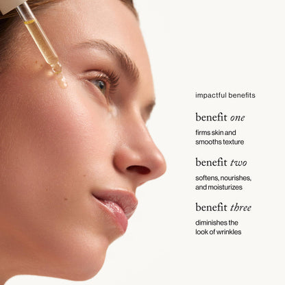 goop Beauty Nutrient Face Oil | Anti Aging Moisturizer for Smooth Skin Texture & Wrinkles | Bakuchiol, Cacay, & Organic Amla | 1 fl oz