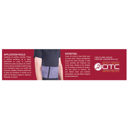 OTC Hernia Belt, Abdominal Umbilical Treatment, Select Series, Large