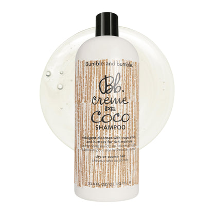 Bumble and bumble. Creme De Coco Shampoo | Provides Rich Moisture and Shine | Reduces Frizz | With Coconut Kukui Nut Murumuru Butter | For Dry Medium to Thick Curly, Wavy, Straight Hair