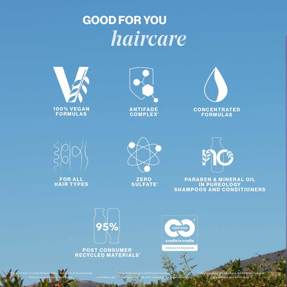 Pureology Pure Volume Conditioner - Enhances Volume and Movement, Lightweight Shampoo for Fine, Flat, Color Treated Hair